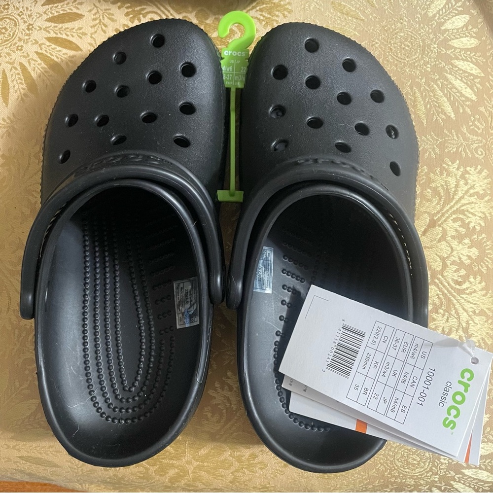 Crocs Kids Classic Clogs - Black